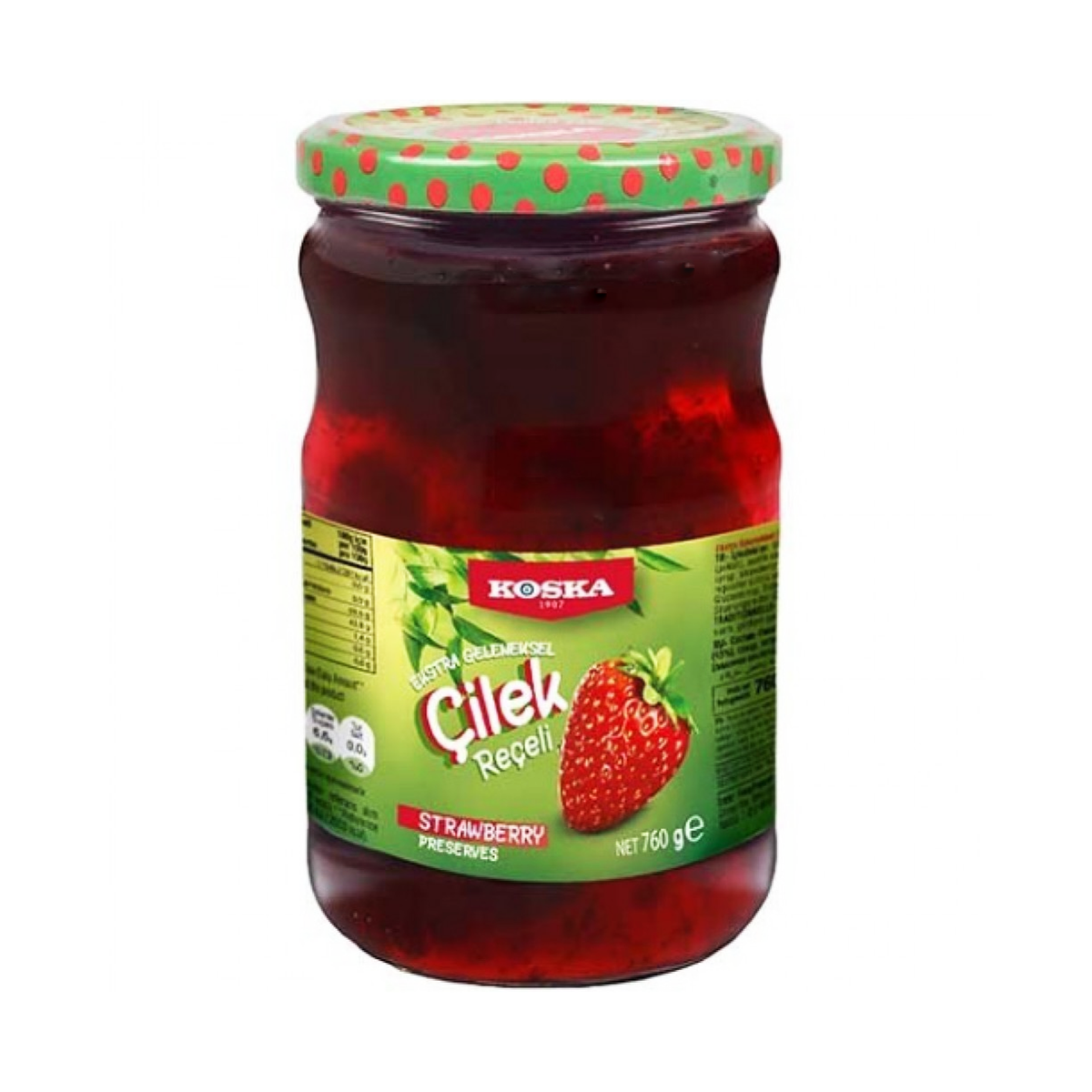 KOSKA EKS. GLNKSL  Strawberry ÇİLEK REÇELİ 760G