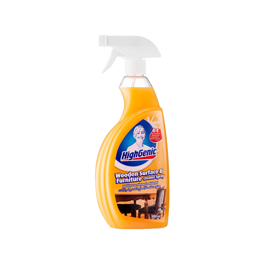 Highgenic Ahşap Yüzey Tem. Sprey 1000Ml