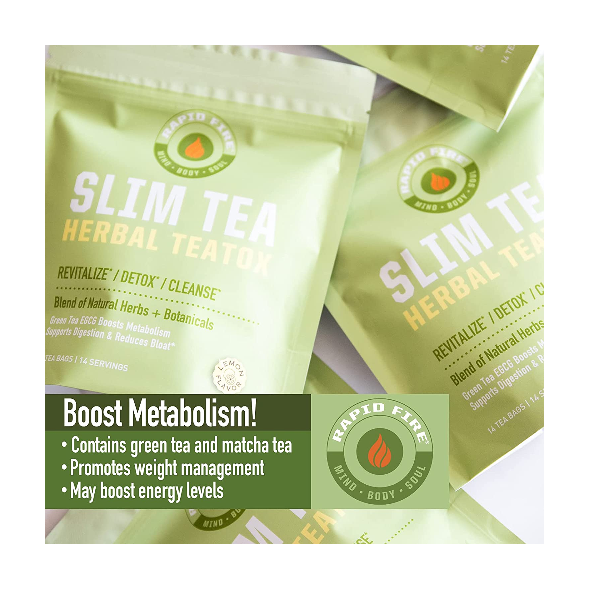 TP472 - Slimming Green Tea - Regular 10 Sachet