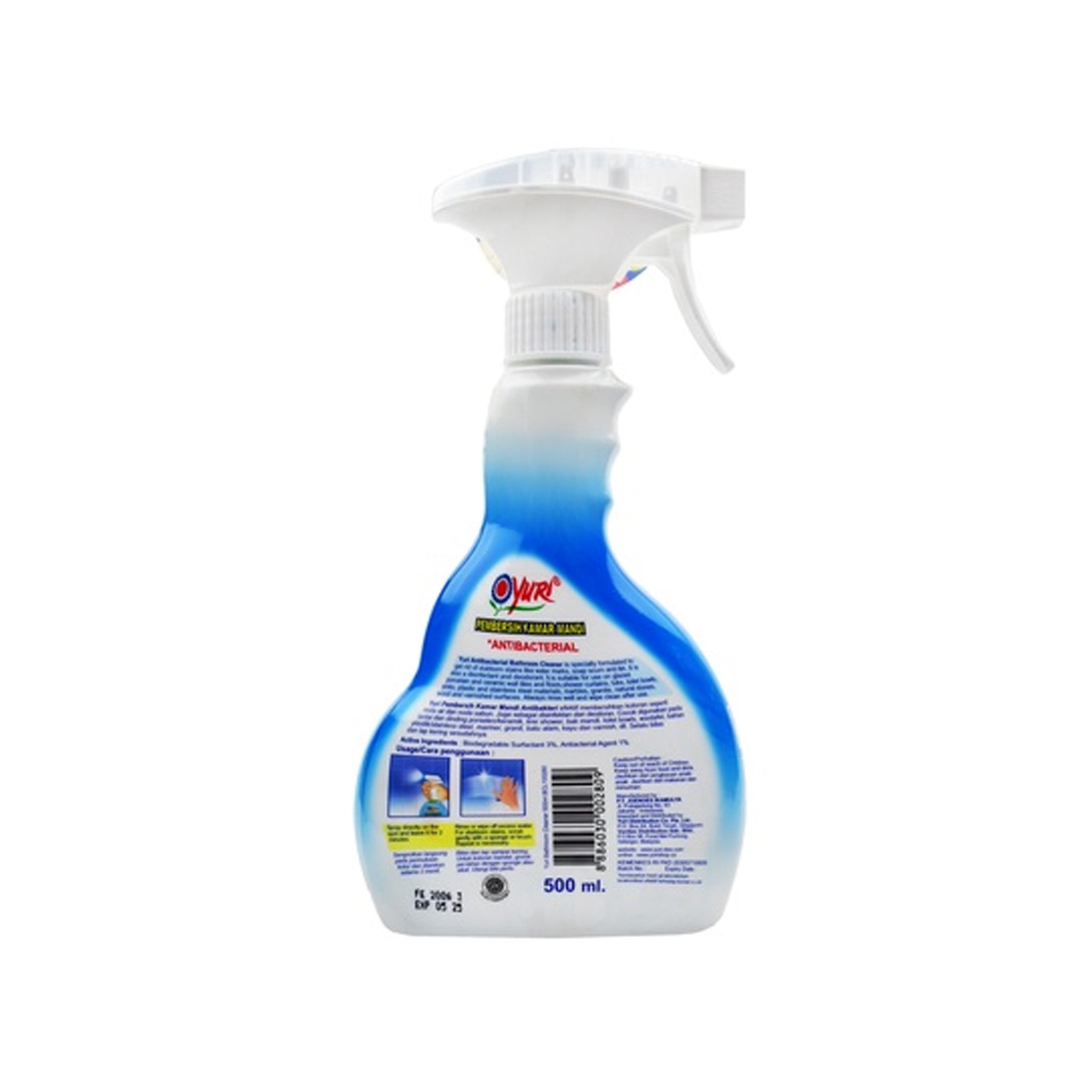 Yuri Bathroom Cleaner Botol Spray 500ml – Adeeg.com by Hayat Market