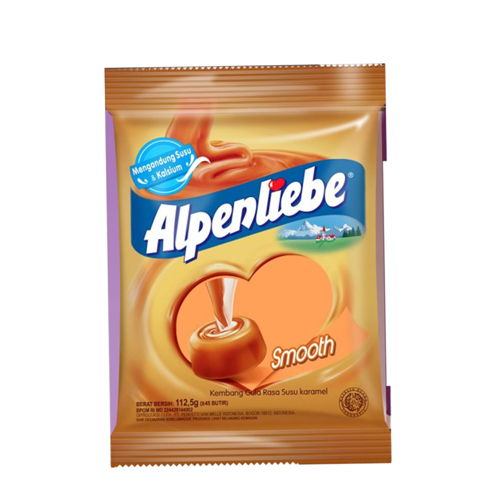 ALPENLIEBE SMOOTH CANDY 125GR