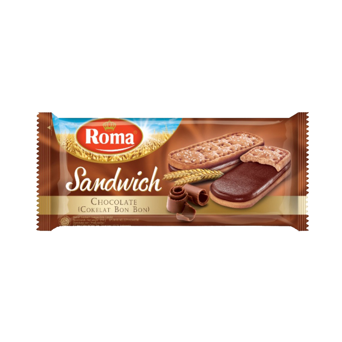 Roma Sandwich Coklat 189g