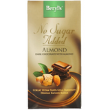 Beryl's No Sugar Added ALmond Dark Chocolate 85G