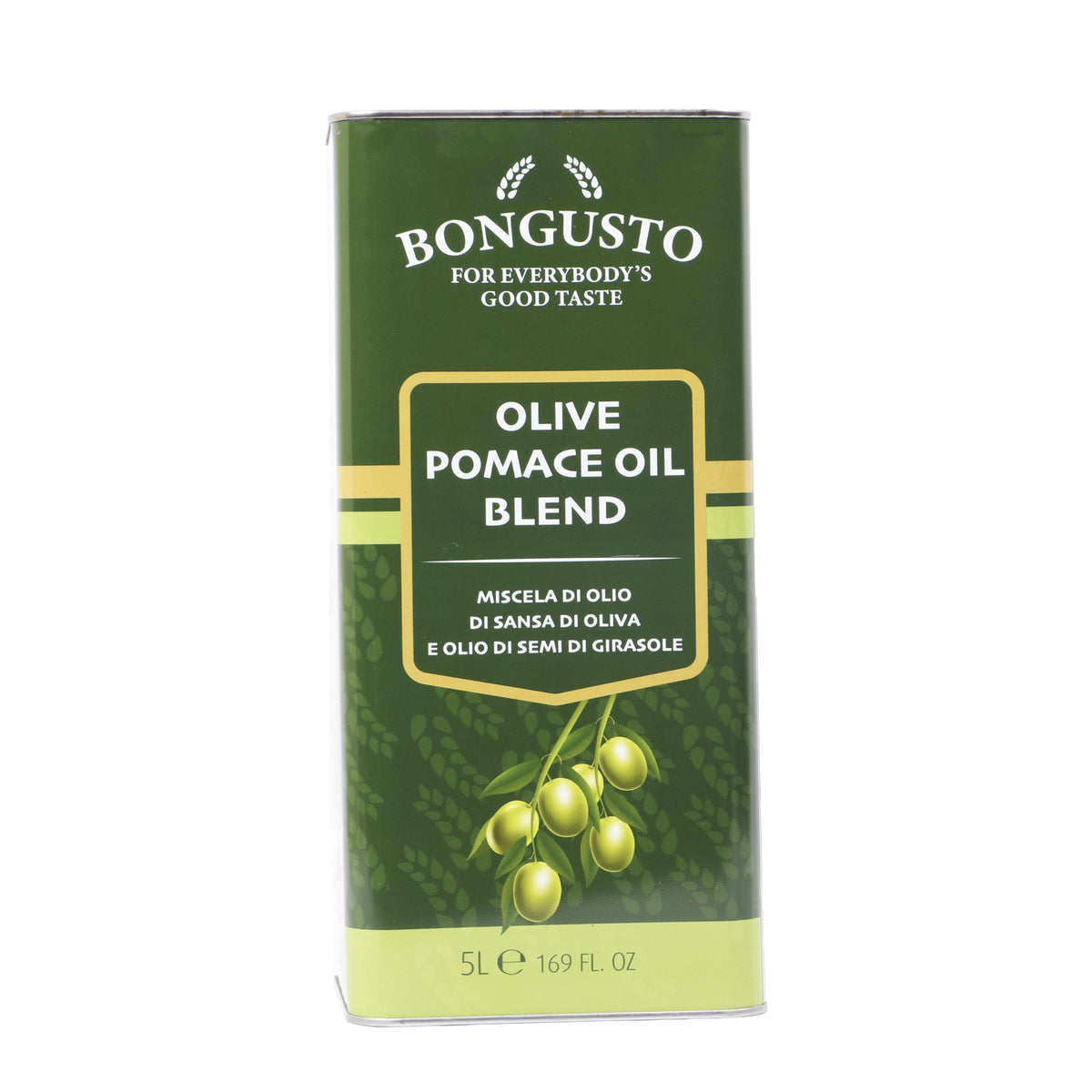 Bongusto Olive Pomace Oil Blend 5Ltr