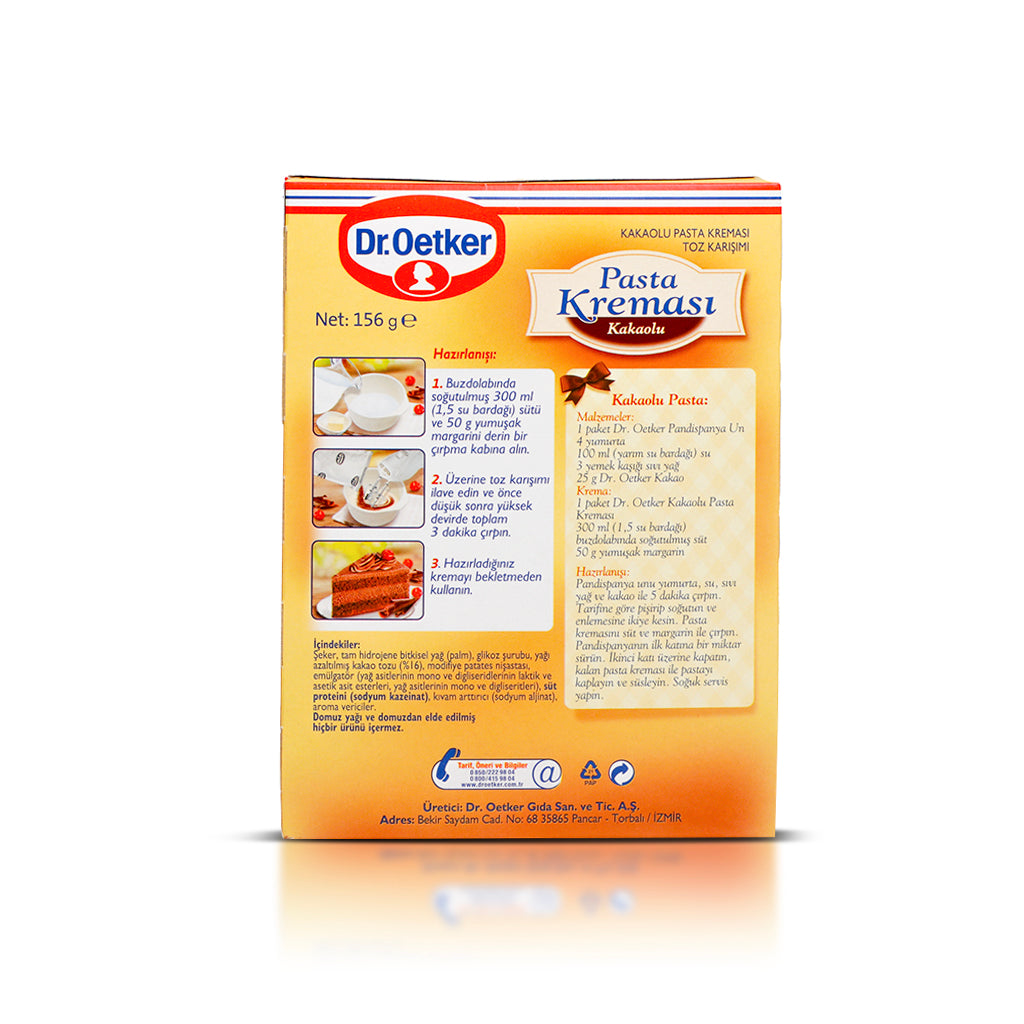 Dr.Oetker Cake Cream Mixture 156Gm