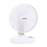 Geepas GF21157 8INCH Rechargeable Fan With LED Light