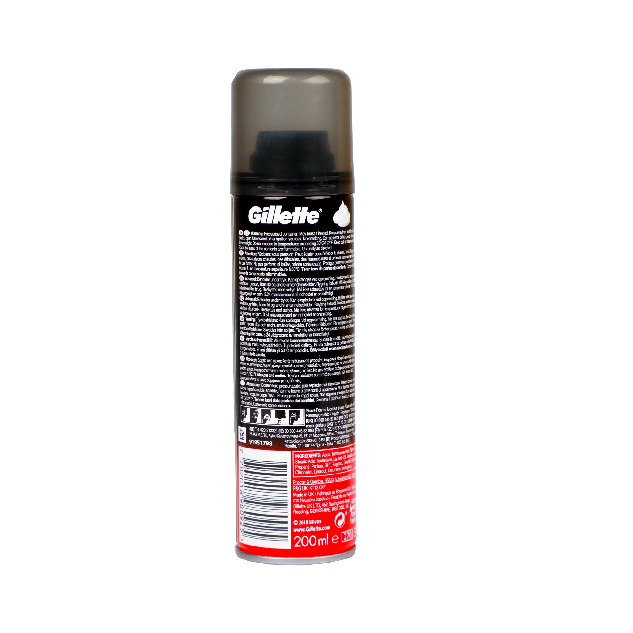 Gillette Shave Foam Reguler 200ML
