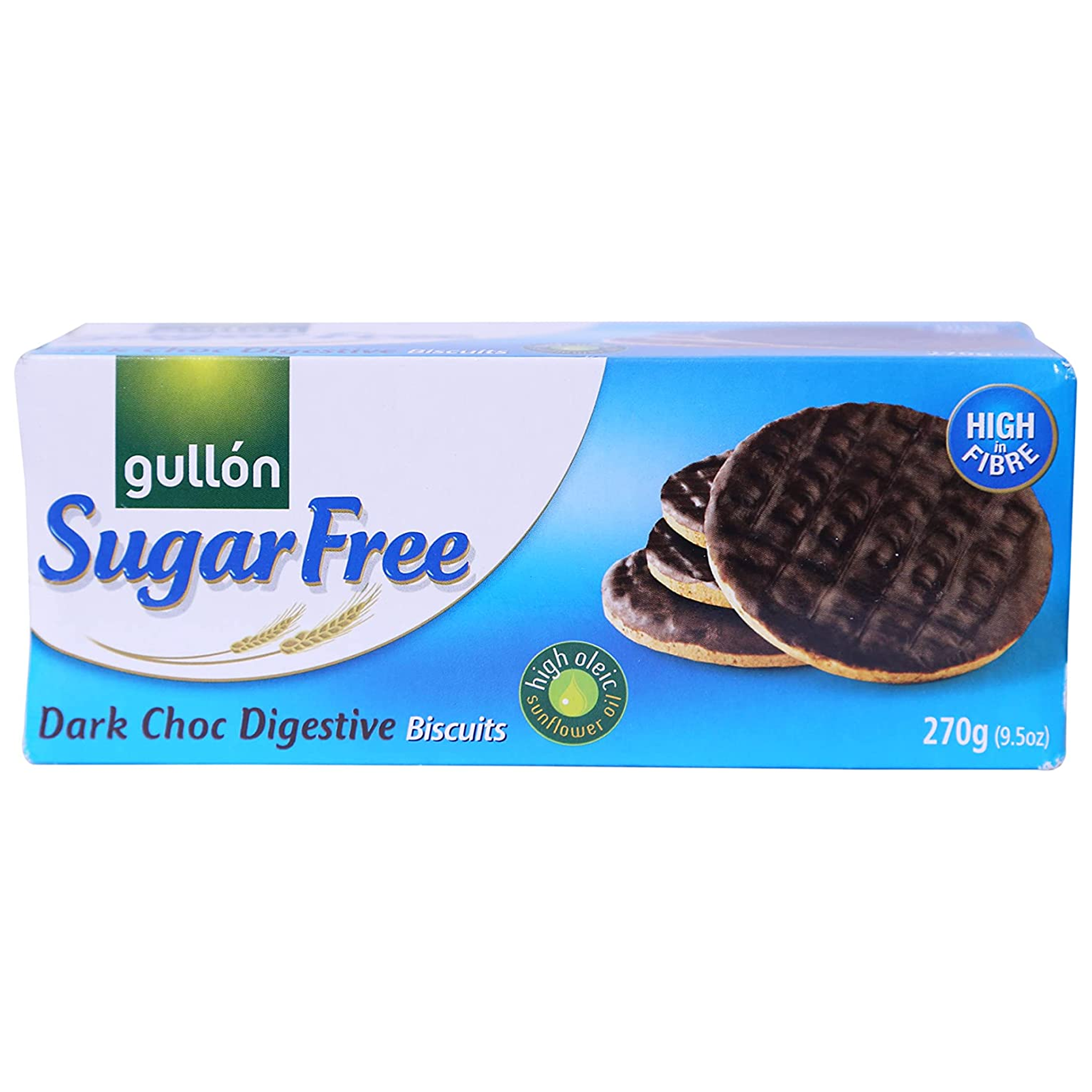 Gullon Sugar Free Digestive Choco 270g