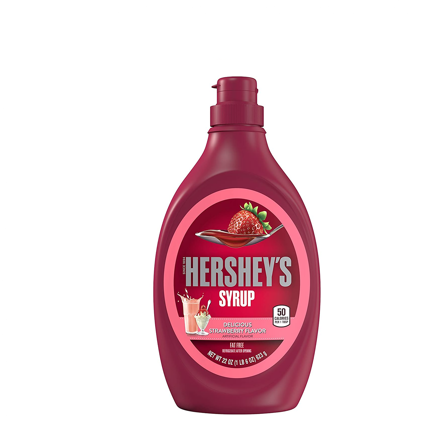 Hershey'S Strawberry Syrup Bottle 22oz