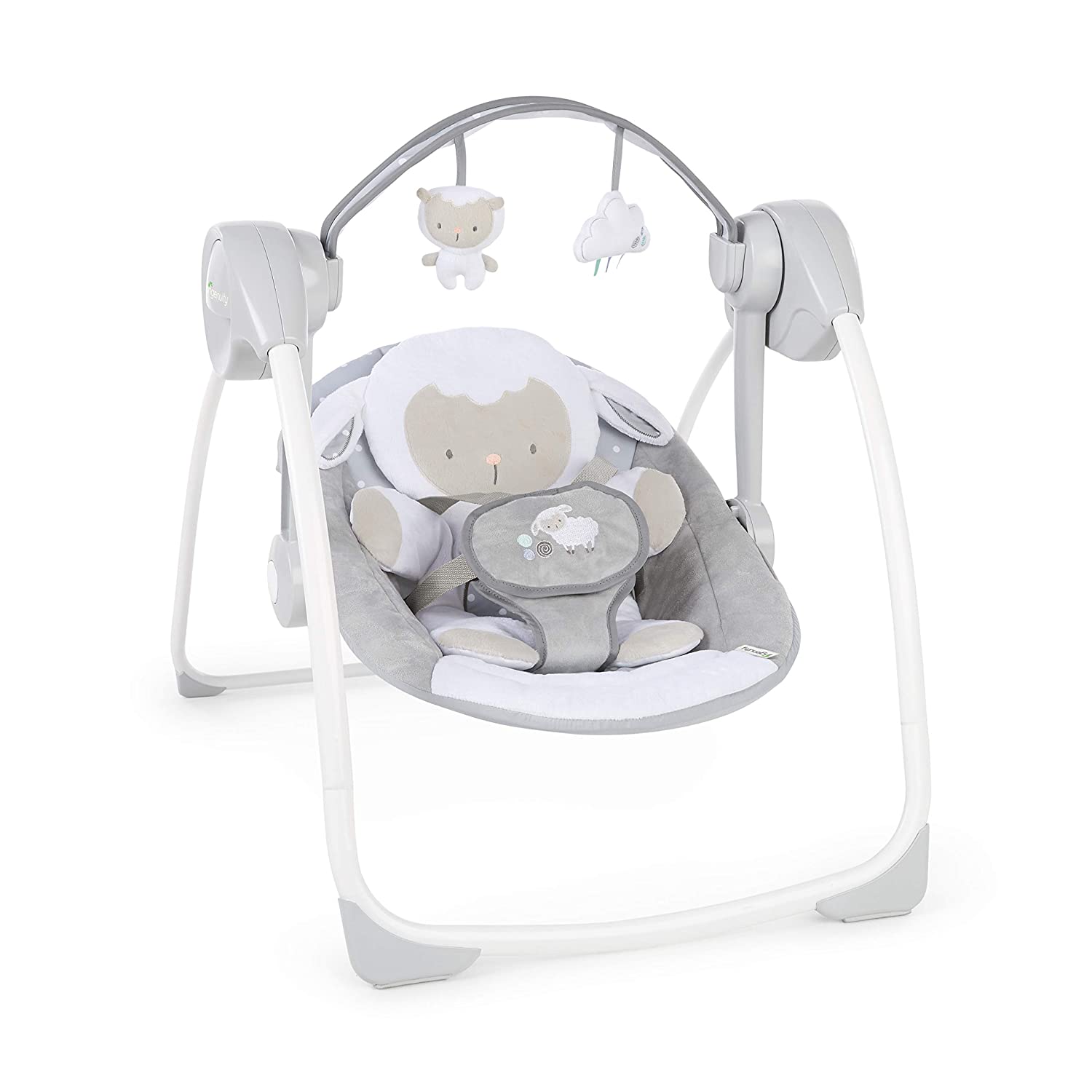 M201214-303 baby carriage, mix color Deluxe portable swing