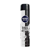 Nivea Men Black & White Invisible Deodorant 200Ml
