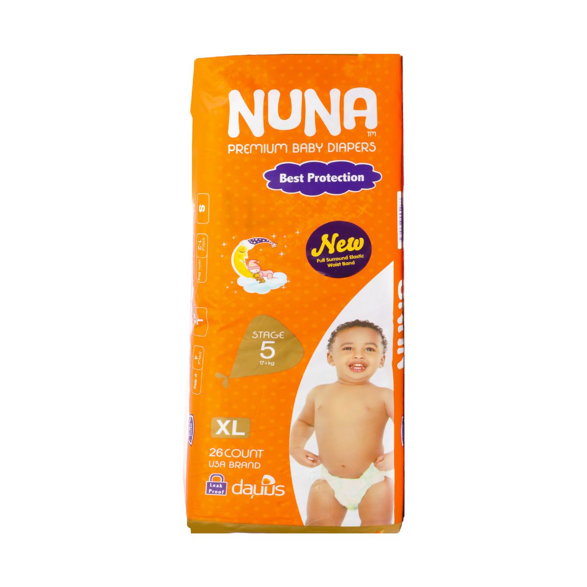 Nuna Premium Baby Diapers (Xl)
