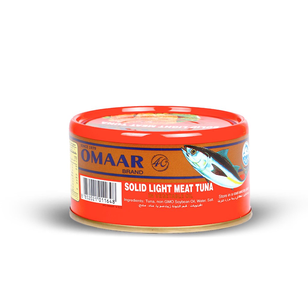 Fish Light Meat Omaar Light Meat Tuna Fish 95g β Adeeg.com