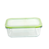 RoyalFord RF8813 - Borosilicate Rectangular Glass Airtight 1.5L