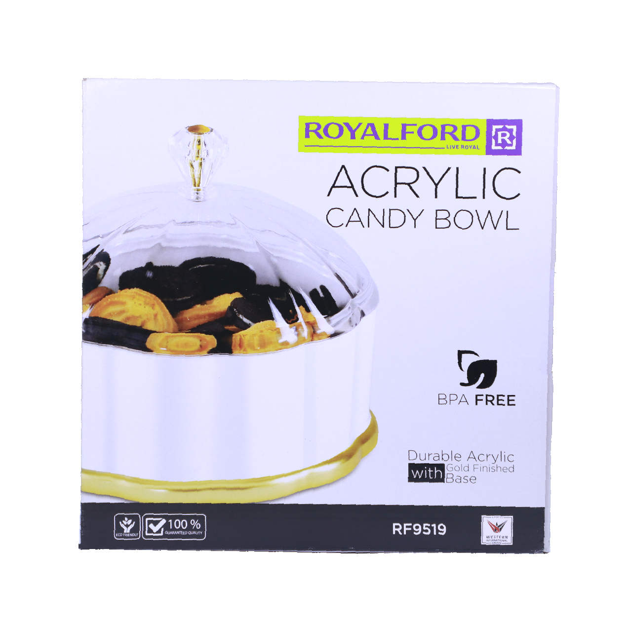 RF9519 - 23CM Acrylic Candy Box