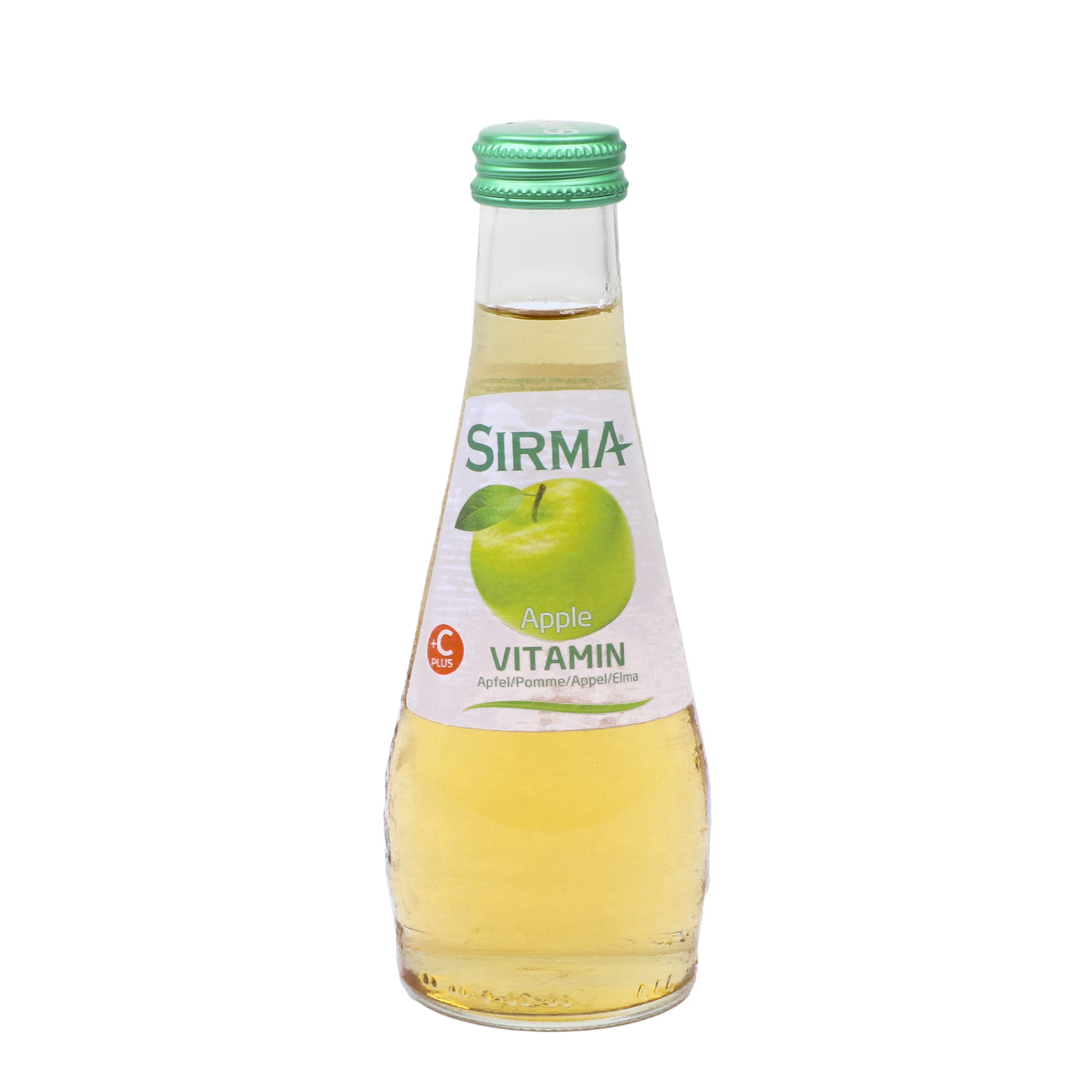 Sirma Apple C-Plus Glass Bottle 250Ml