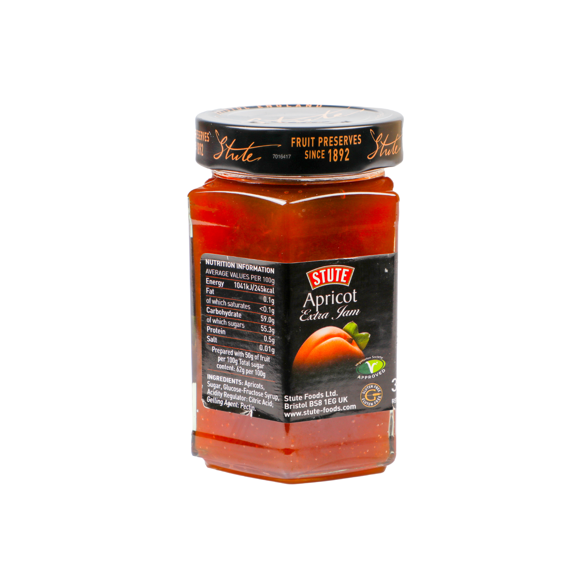 Stute Diabetic Extra Jam Apricot 430G