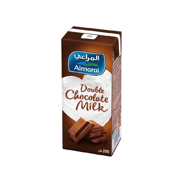 Almarai Double Chocolate Milk 200ml – Adeeg.com by Hayat Market