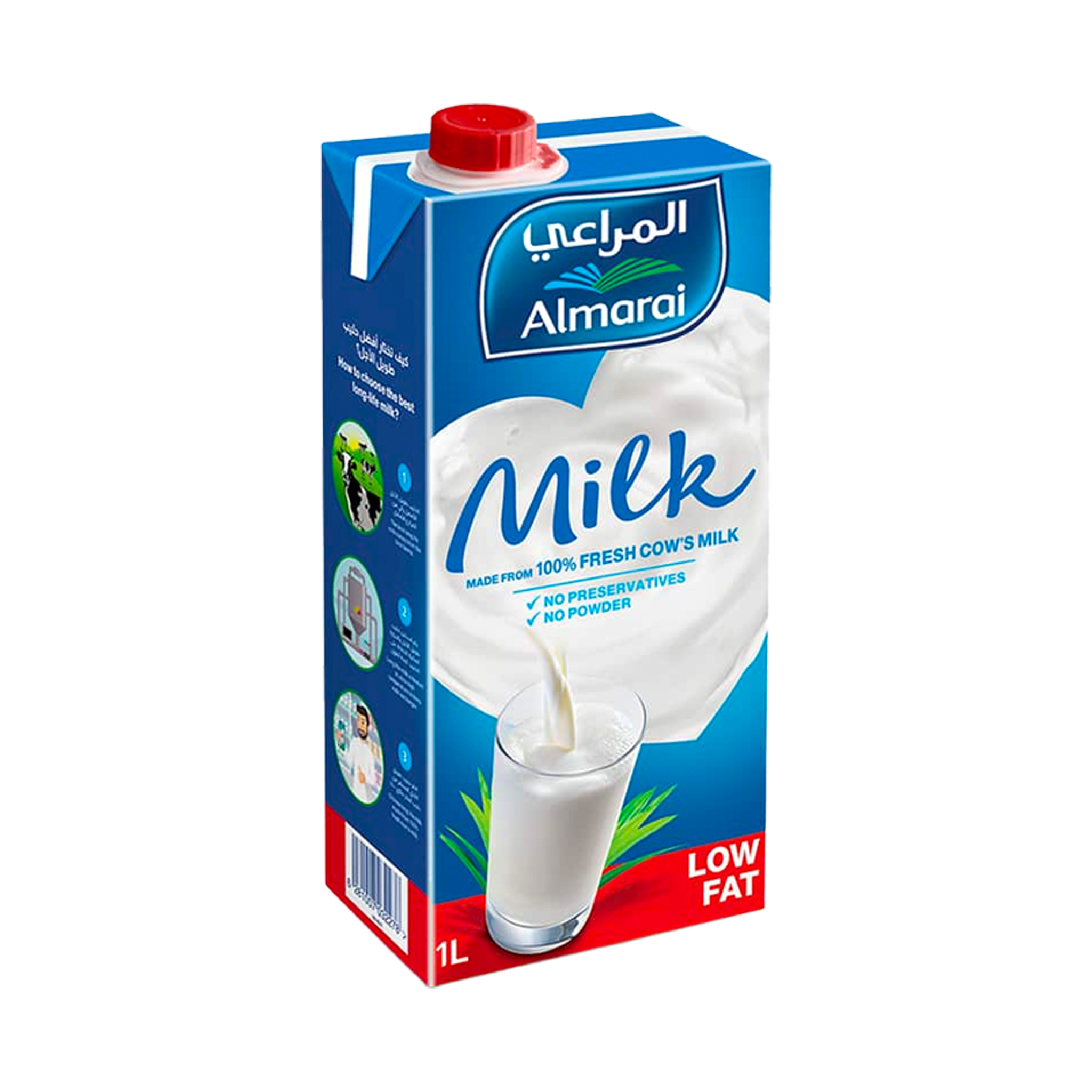 Al Marai Milk Low Fat Long Life 1L