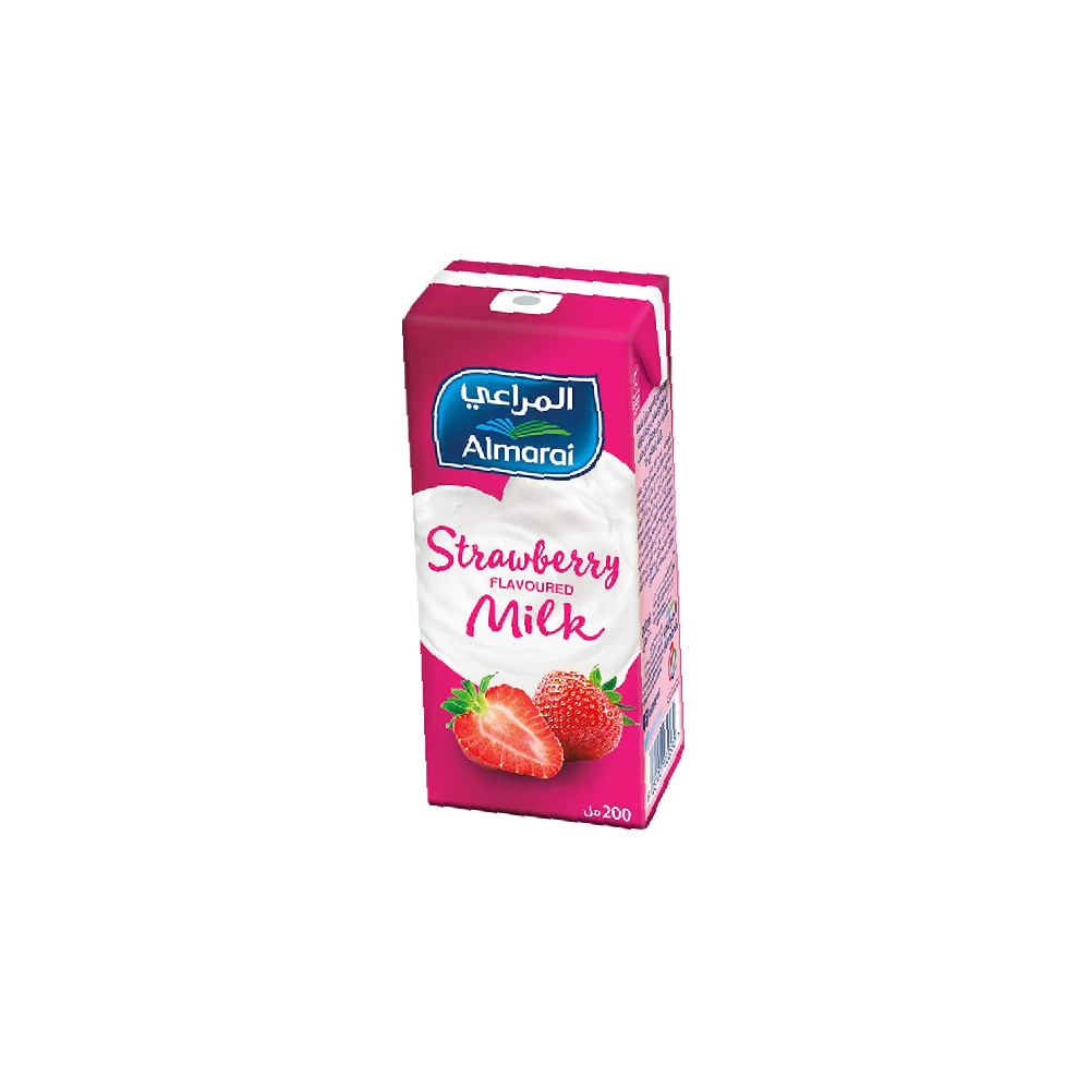 Almarai Strawberry Flavored Milk 200ml – Adeeg.com