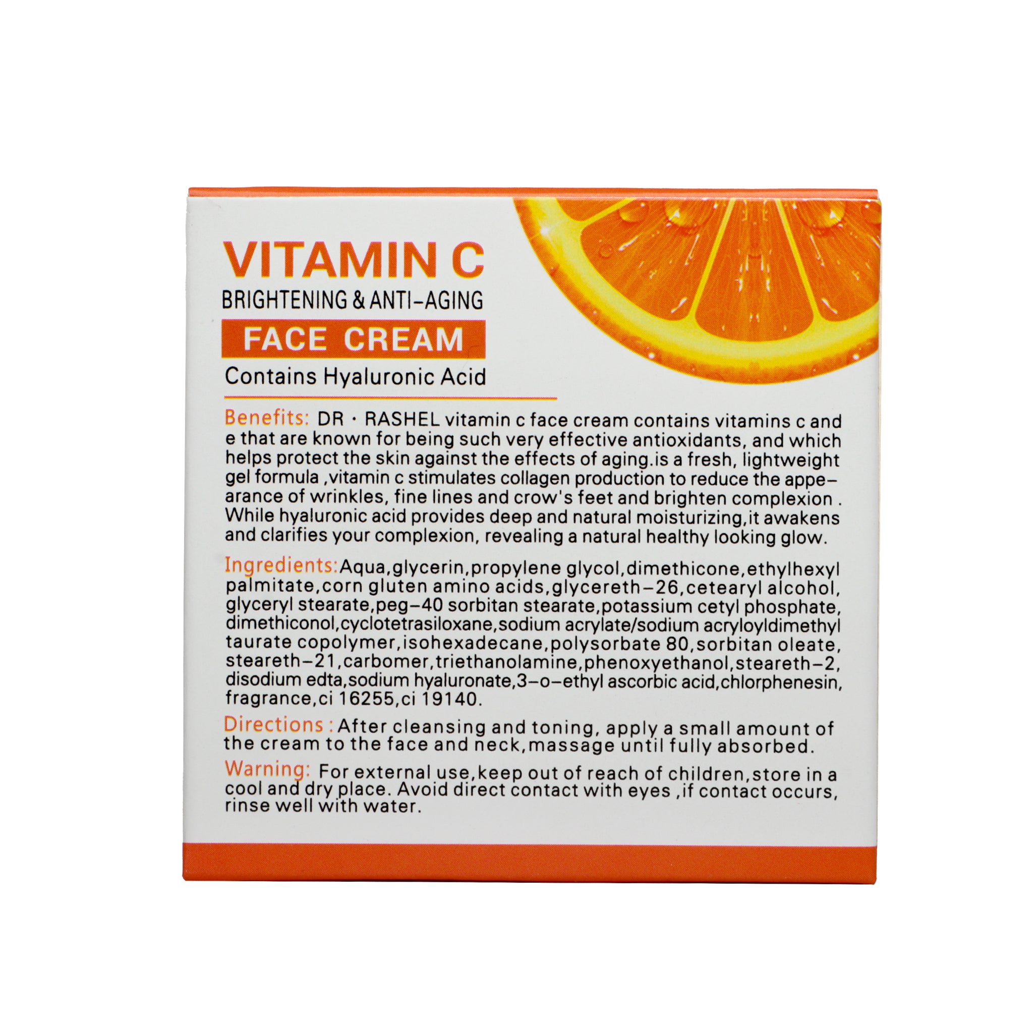 Dr Vitamin C Face, Day,Night Cream 50G