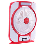 Geepas GF989 12inch  Rechargeable Box Fan With LED Light