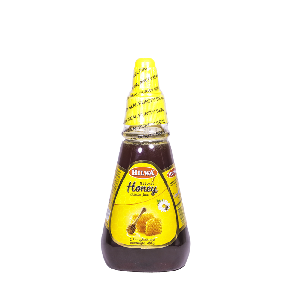 Hilwa Natural Honey Squeeze Bottle 400Gm