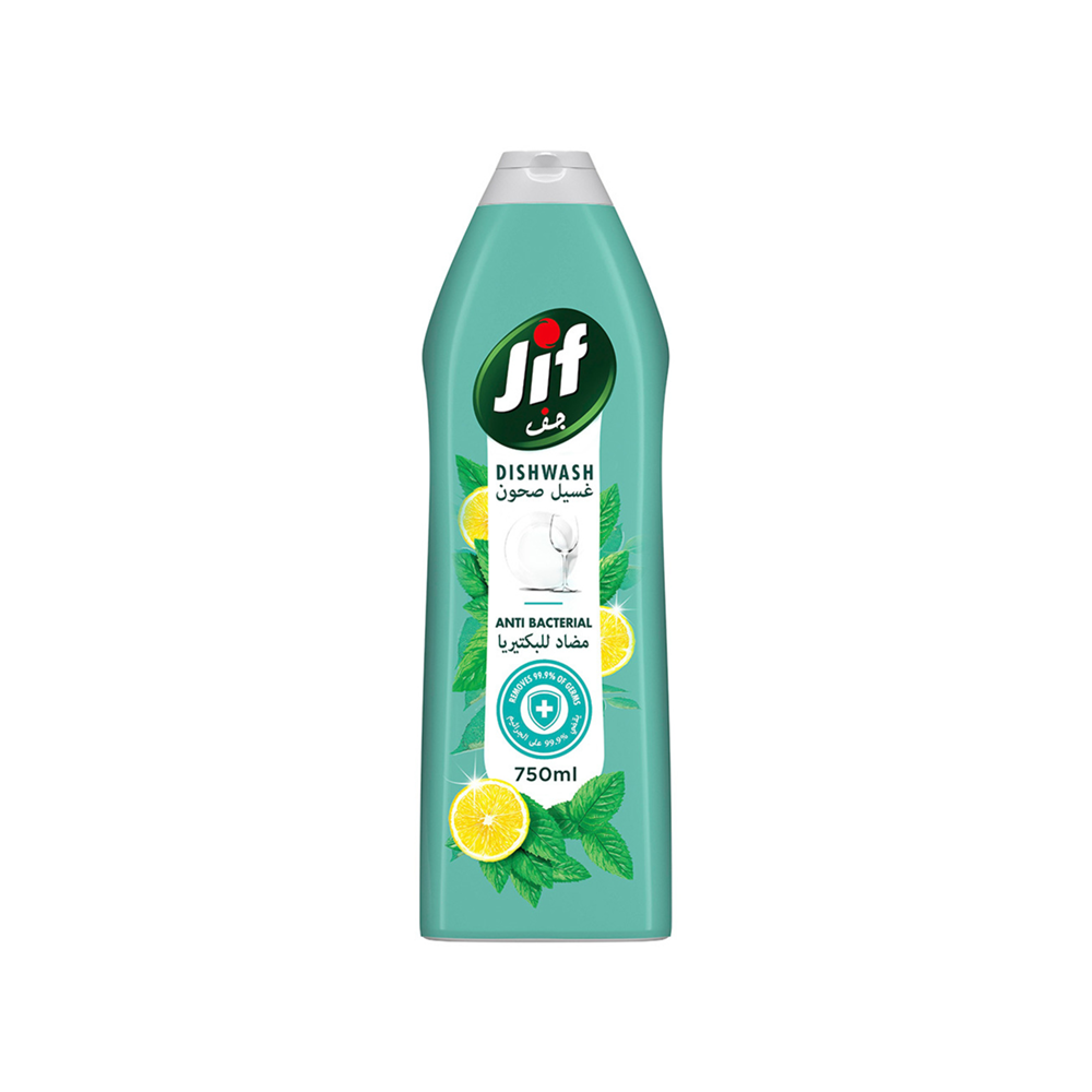 Jif Dishwash Anti Bacterial 750Ml