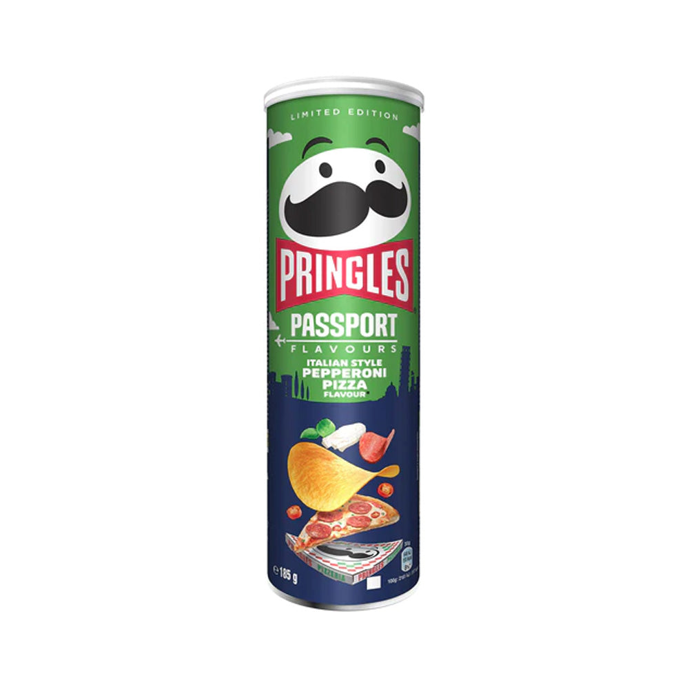 Pringles Italian Style Pepperoni Pizza Flavour 165G – Adeeg.com by ...