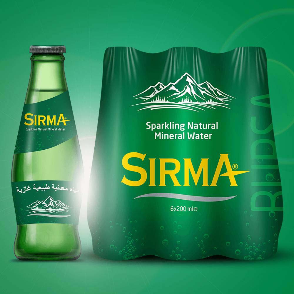 Sirma Soda C-Plus Glass Bottle 250Ml