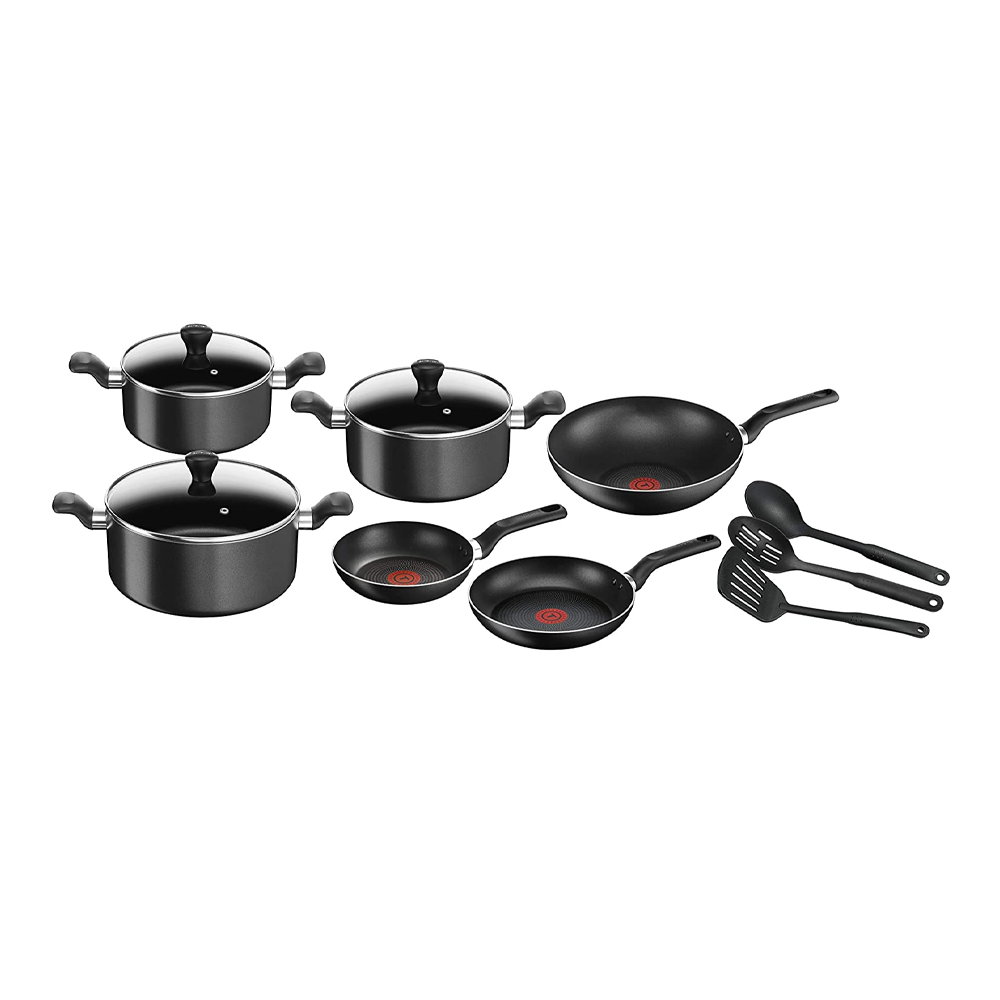 Tefal Super Cook 12Pcs Non-Stick Cooking Set B143SC85